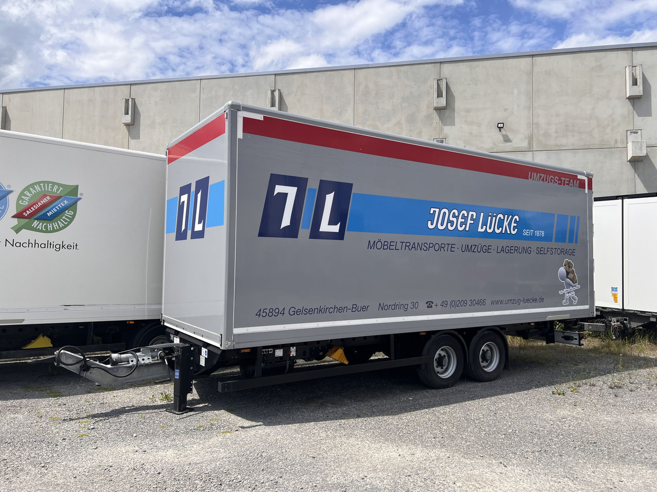 Möslein TKO 105 Schwebheim Tandem- Möbel Koffer- Anhänger - Closed box trailer: picture 4 Möslein TKO 105 Schwebheim Tandem- Möbel Koffer- Anhänger - Closed box trailer: picture 4