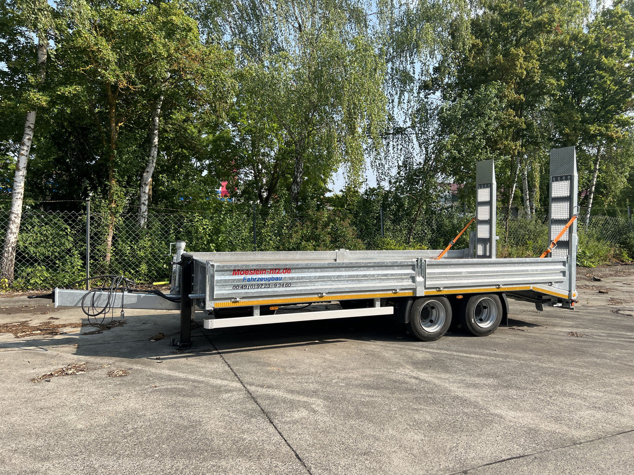 Möslein TT 14 14,4 t Tandemtieflader, 7,20 m langNeufahrzeug - Low loader trailer: picture 4 Möslein TT 14 14,4 t Tandemtieflader, 7,20 m langNeufahrzeug - Low loader trailer: picture 4