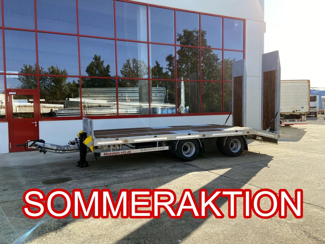 Möslein TT21- 7,2  21 t Tandemtieflader, Luftgefedert, NEU - Low loader trailer: picture 1 Möslein TT21- 7,2  21 t Tandemtieflader, Luftgefedert, NEU - Low loader trailer: picture 1