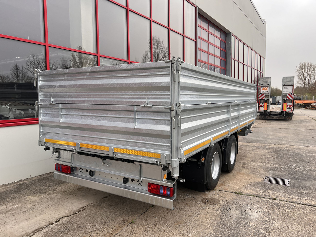 New Tipper trailer Möslein TTD 19 AB  19 t Tandem 3 Seiten Kipper TiefladerAufsatzbordwänden-- Neufahrzeug --: picture 7