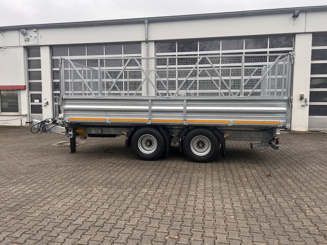 Möslein TTD 19 AB neuer 19 t Tandemkipper TiefladerGitteraufsatz - Tipper trailer: picture 5 Möslein TTD 19 AB neuer 19 t Tandemkipper TiefladerGitteraufsatz - Tipper trailer: picture 5
