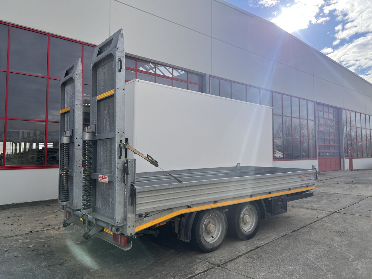 Möslein TTS 11 Schwebheim Tandemtieflader, Breite Rampen, Wenig Benutzt - Low loader trailer: picture 3 Möslein TTS 11 Schwebheim Tandemtieflader, Breite Rampen, Wenig Benutzt - Low loader trailer: picture 3