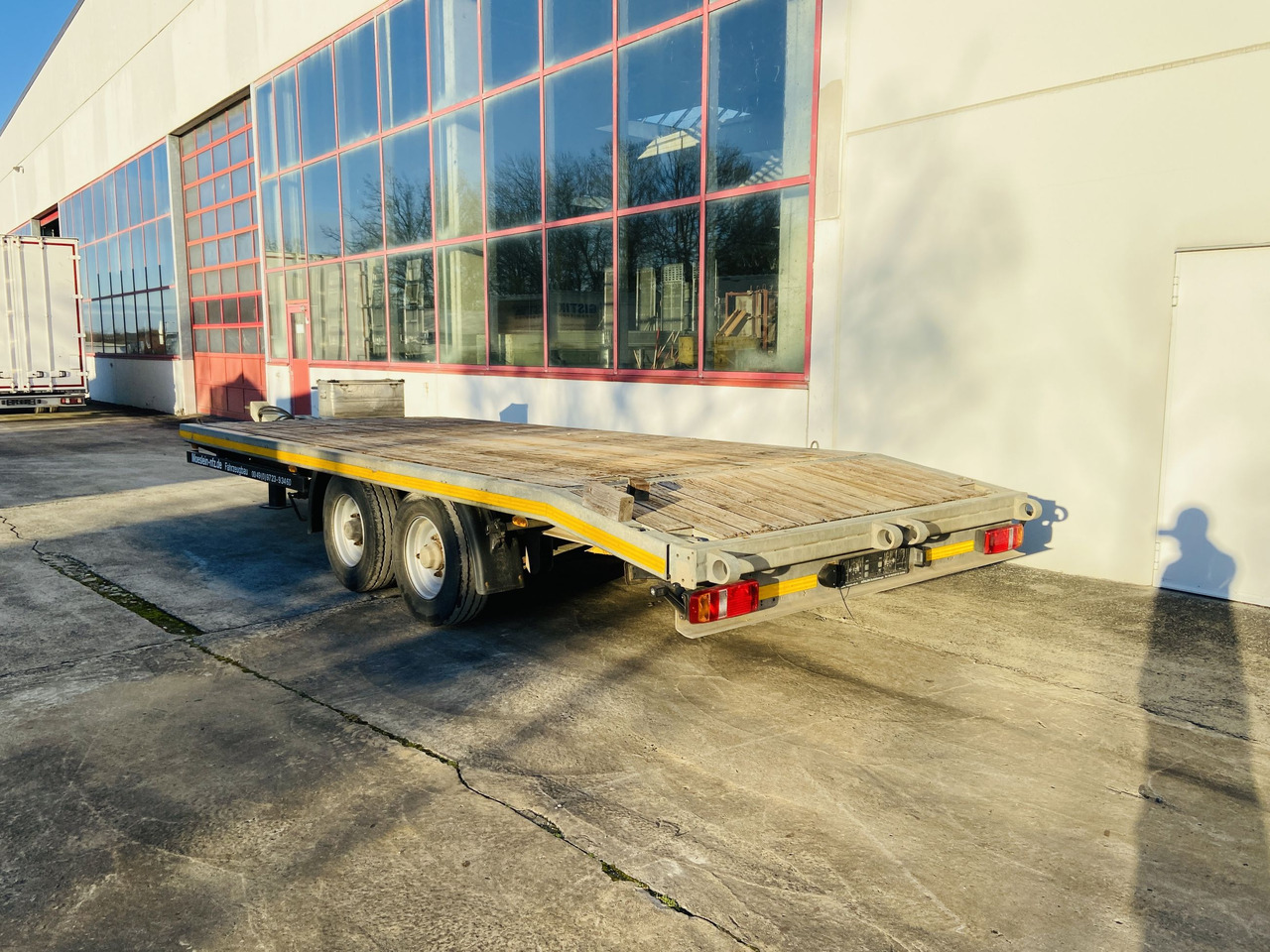 Möslein TTS 11 Schwebheim Tandemtieflader - Low loader trailer: picture 4 Möslein TTS 11 Schwebheim Tandemtieflader - Low loader trailer: picture 4