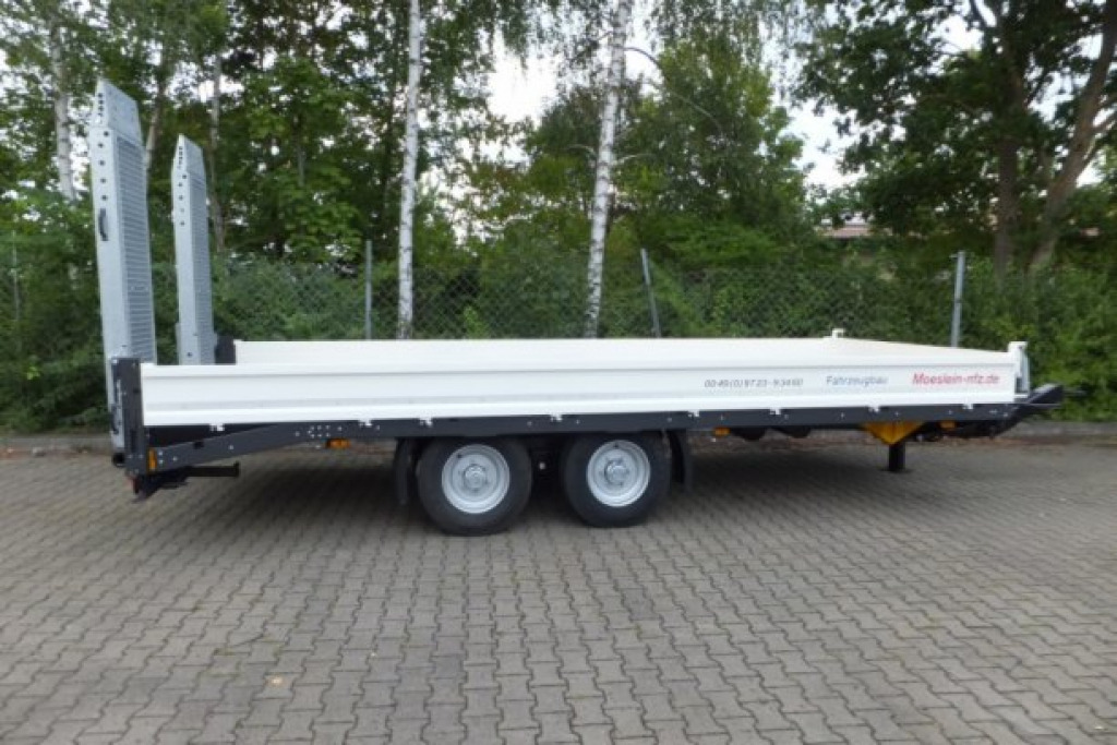 Möslein TTT 11- 6,28 Weiß Neuer Tandemtieflader - Low loader trailer: picture 5 Möslein TTT 11- 6,28 Weiß Neuer Tandemtieflader - Low loader trailer: picture 5