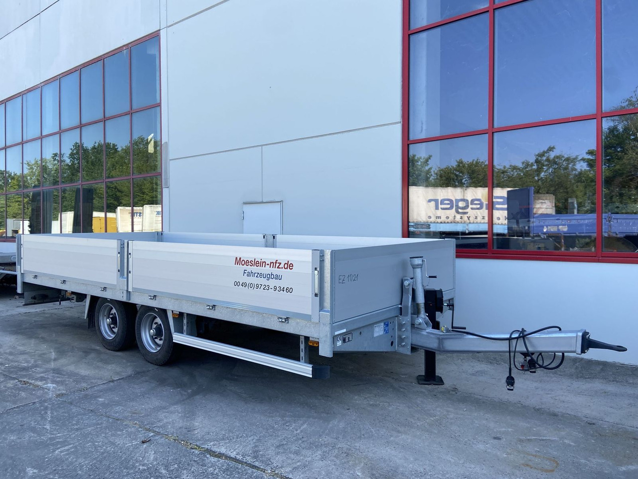 Möslein Tandem- Pritschenanhänger, neuwertig - Dropside/ Flatbed trailer: picture 2 Möslein Tandem- Pritschenanhänger, neuwertig - Dropside/ Flatbed trailer: picture 2