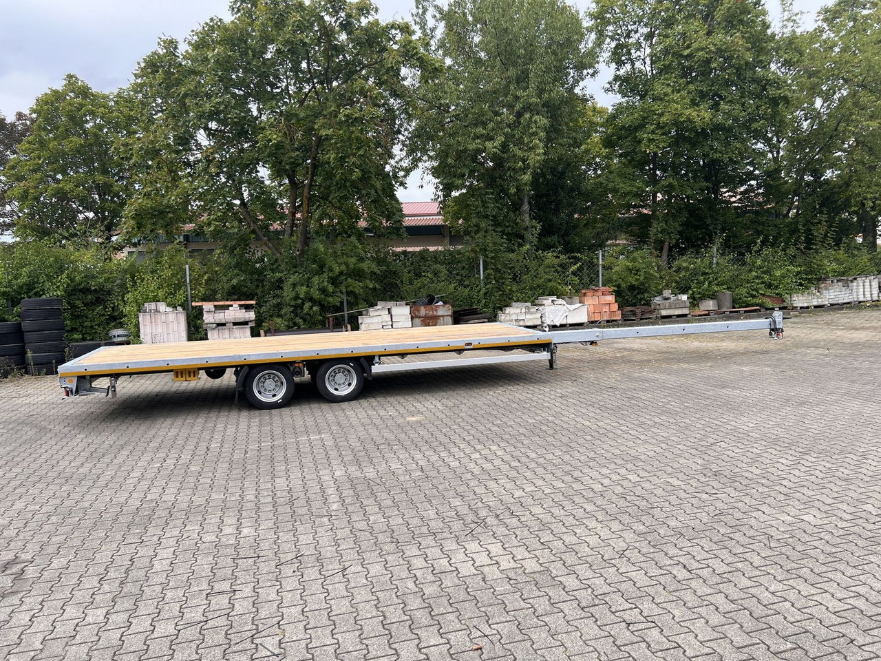 Möslein 11,9 t Tandemanhänger- Tieflader, ausziehbarLuf - Semi-trailer: picture 5 Möslein 11,9 t Tandemanhänger- Tieflader, ausziehbarLuf - Semi-trailer: picture 5