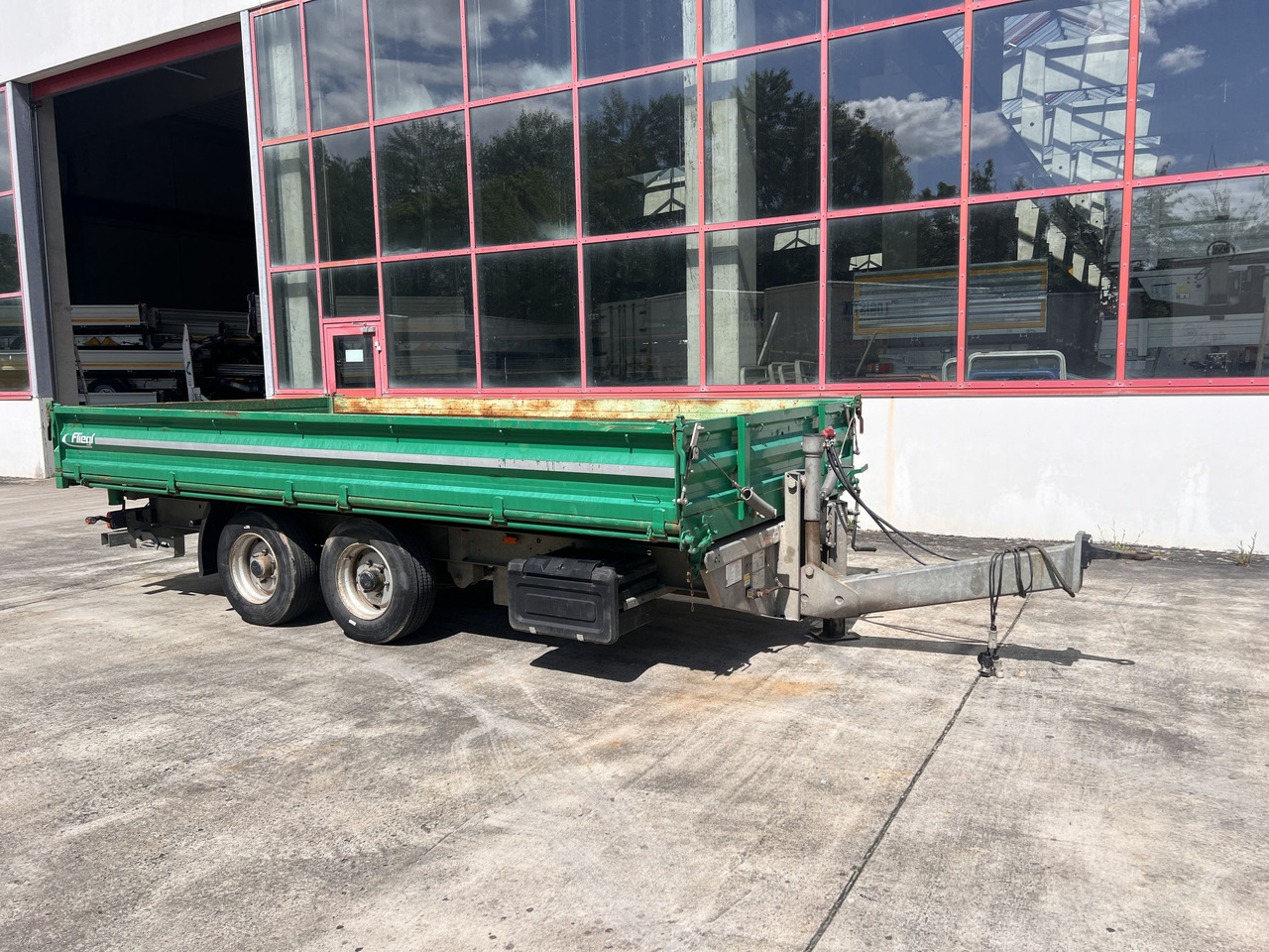 TK Tandemkipper- Tieflader, wenig Benutzt - Tipper trailer: picture 2 TK Tandemkipper- Tieflader, wenig Benutzt - Tipper trailer: picture 2