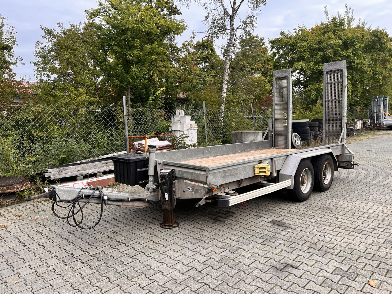 Tt  Tandemtieflader - Low loader trailer: picture 2 Tt  Tandemtieflader - Low loader trailer: picture 2