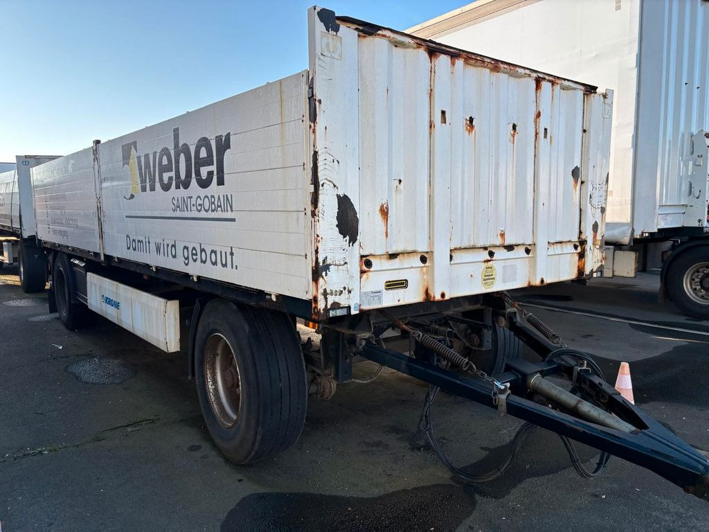 Dropside/ Flatbed trailer Krone Baustoffanhänger: picture 1