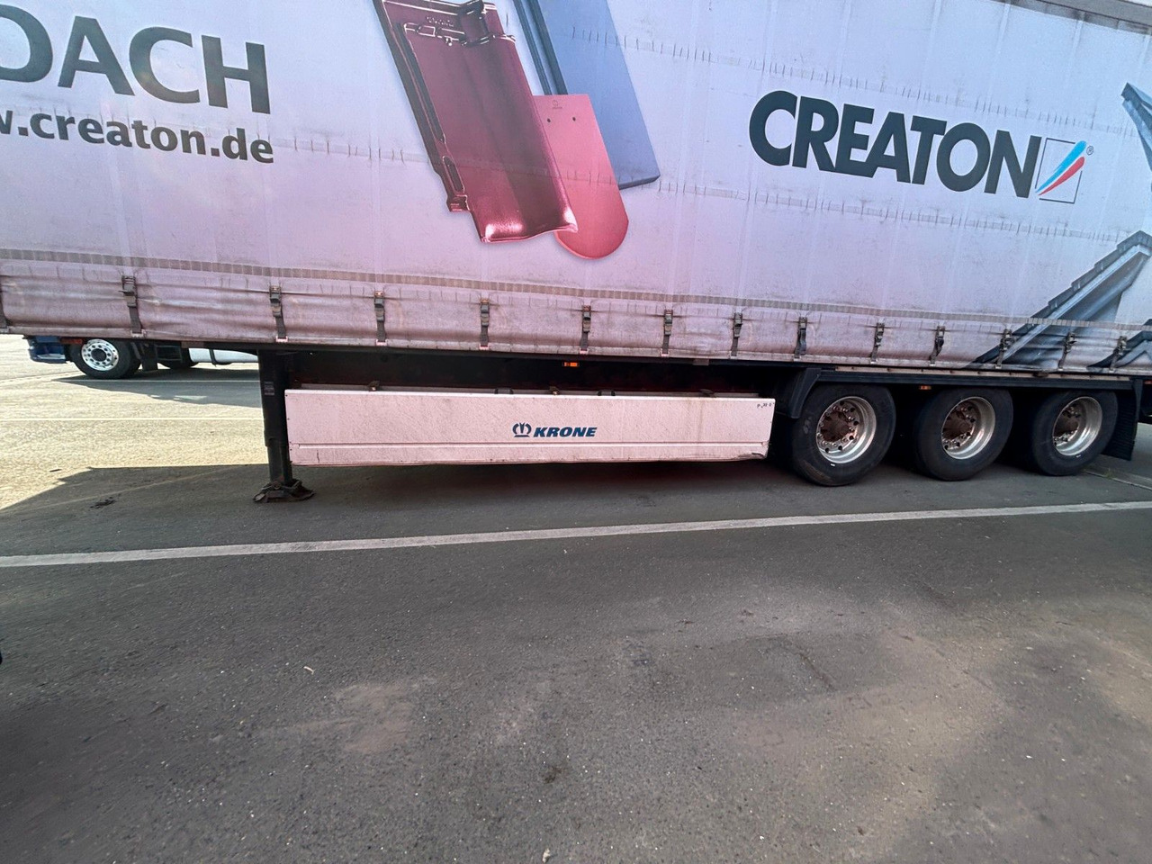 Krone SD Plane + Mitnahmestapler - Curtainsider semi-trailer: picture 5 Krone SD Plane + Mitnahmestapler - Curtainsider semi-trailer: picture 5