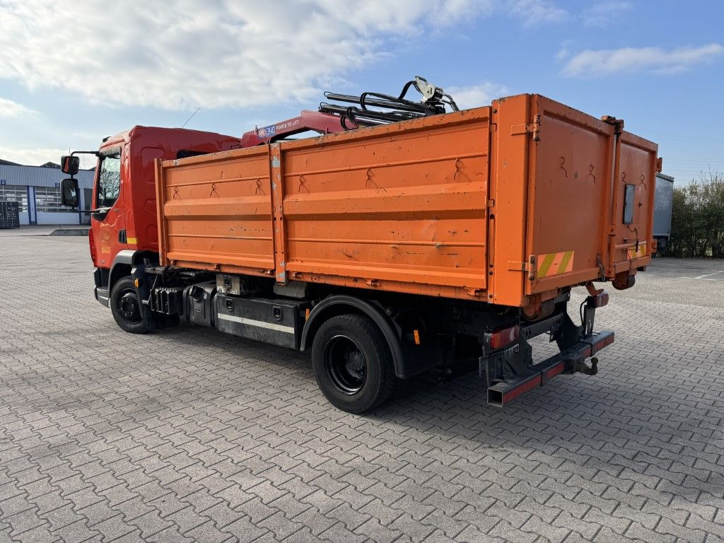 Hook lift truck, Crane truck DAF FA LF 180 8t / Abrollkipper, Ladekran   Containe: picture 7