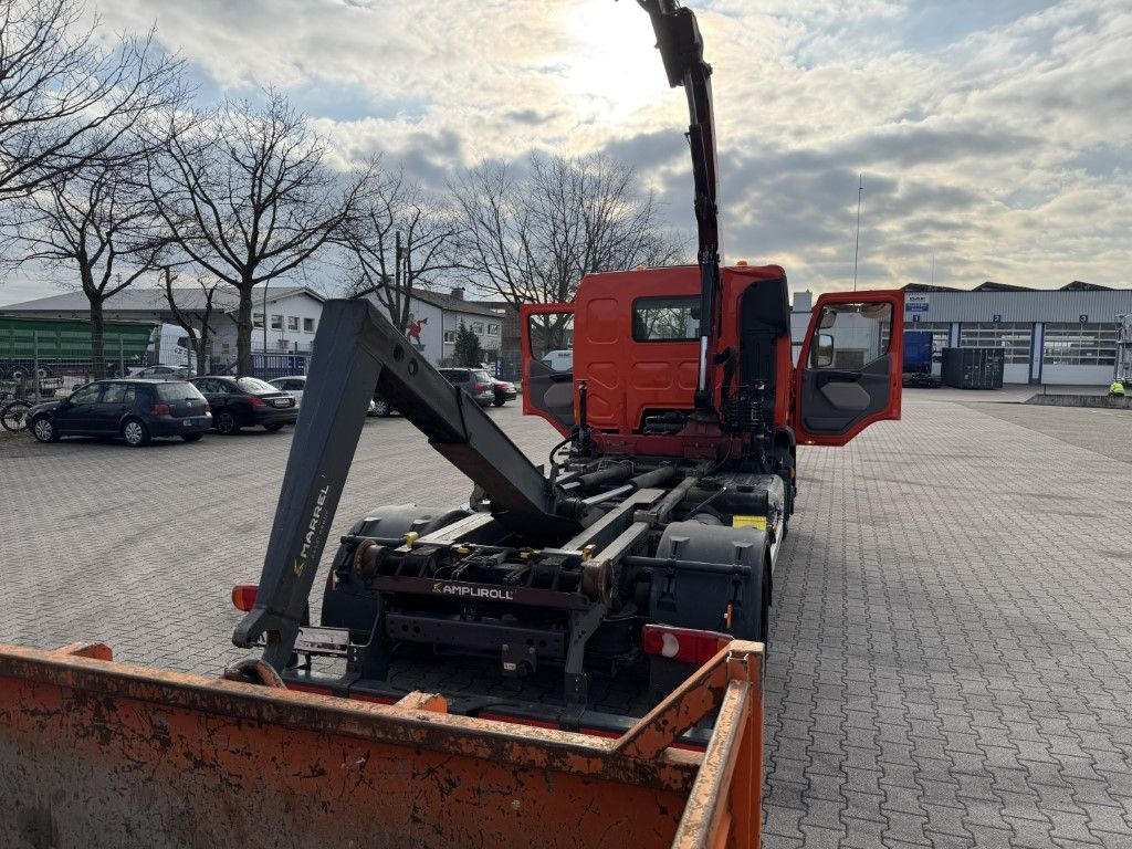Hook lift truck, Crane truck DAF FA LF 180 8t / Abrollkipper, Ladekran   Containe: picture 12