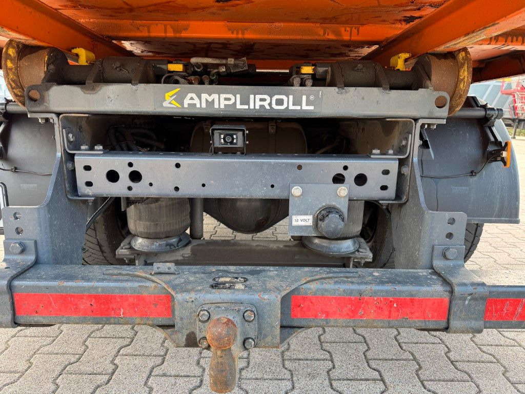 Hook lift truck, Crane truck DAF FA LF 180 8t / Abrollkipper, Ladekran   Containe: picture 21