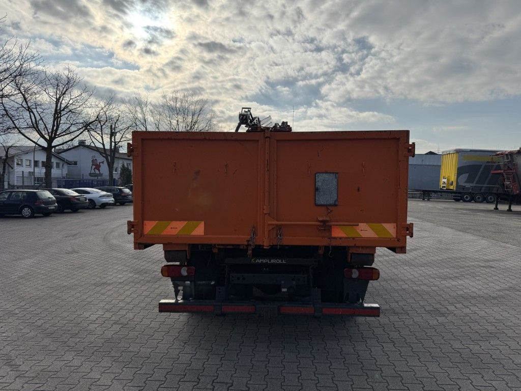Hook lift truck, Crane truck DAF FA LF 180 8t / Abrollkipper, Ladekran   Containe: picture 6