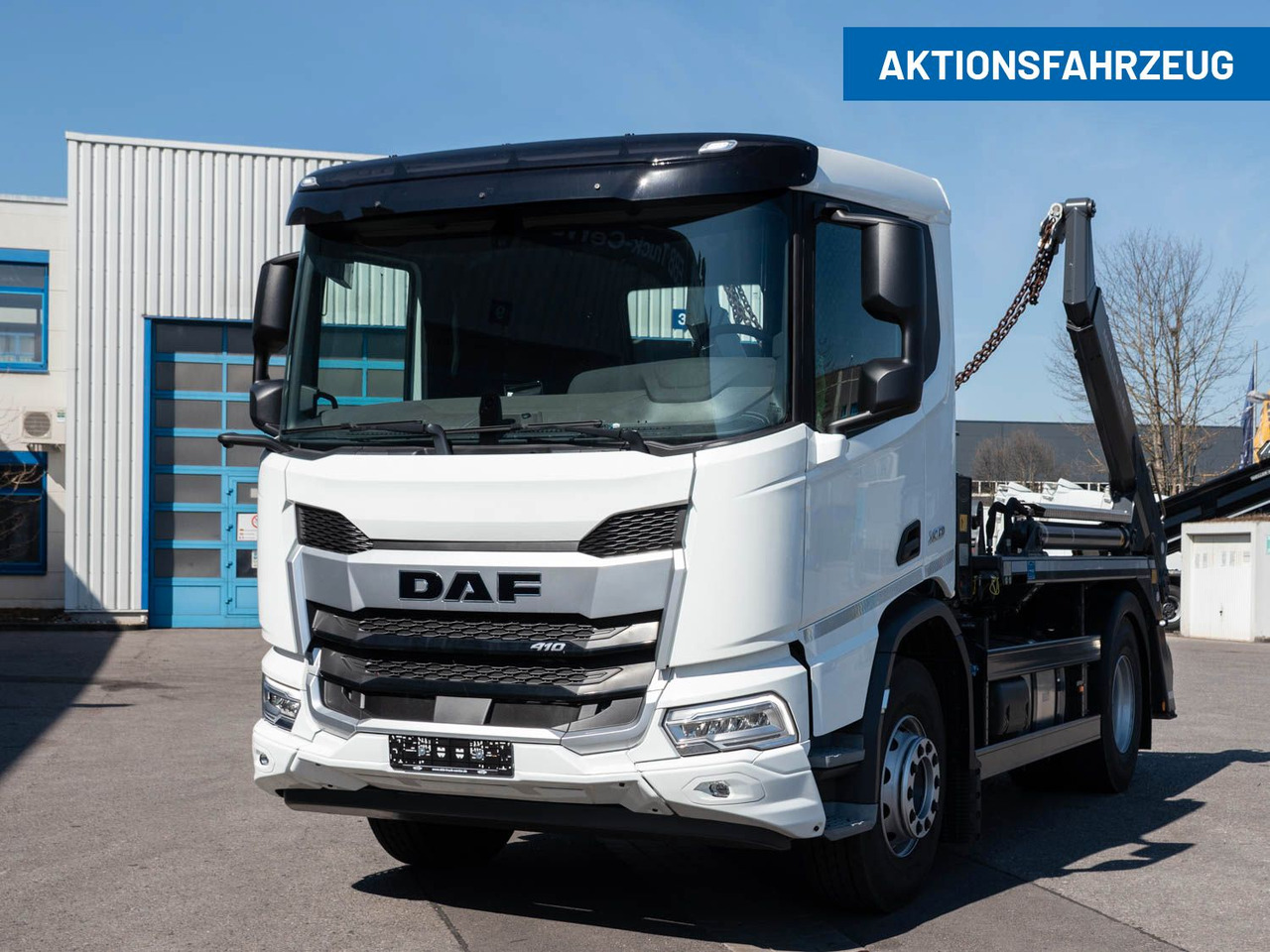 DAF XD 410 FA Meiller Absetzkipper DAF XD 410 FA Meiller Absetzkipper - Skip loader truck: picture 1 DAF XD 410 FA Meiller Absetzkipper DAF XD 410 FA Meiller Absetzkipper - Skip loader truck: picture 1