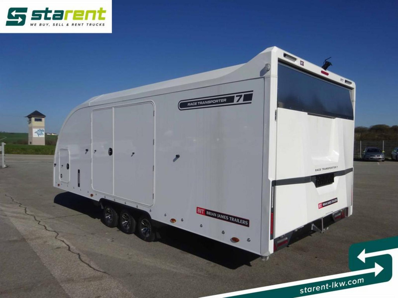 New Autotransporter trailer Brian James Trailers Race Transporter 7 Seilwinde elektrische Klappe: picture 7