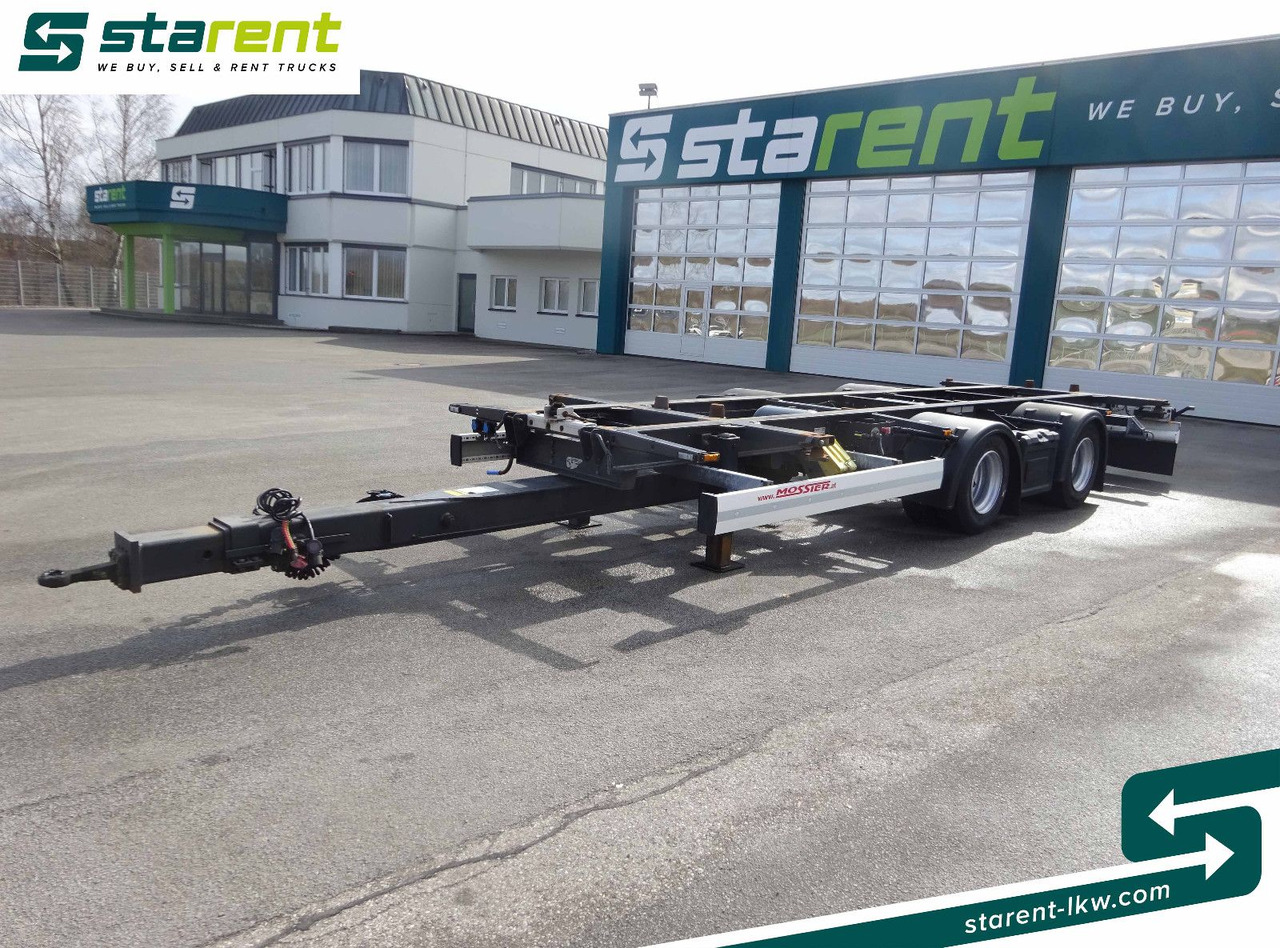 Krone Jumbotandemlafette, BDF Wechselrahmen - Container transporter/ Swap body trailer: picture 1 Krone Jumbotandemlafette, BDF Wechselrahmen - Container transporter/ Swap body trailer: picture 1