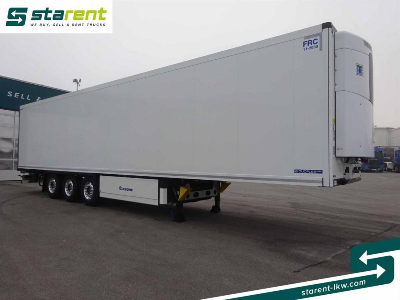 Krone Thermo King SLXi300 Alu Doppel Blumenbereit Lift-A - Refrigerated semi-trailer: picture 3 Krone Thermo King SLXi300 Alu Doppel Blumenbereit Lift-A - Refrigerated semi-trailer: picture 3