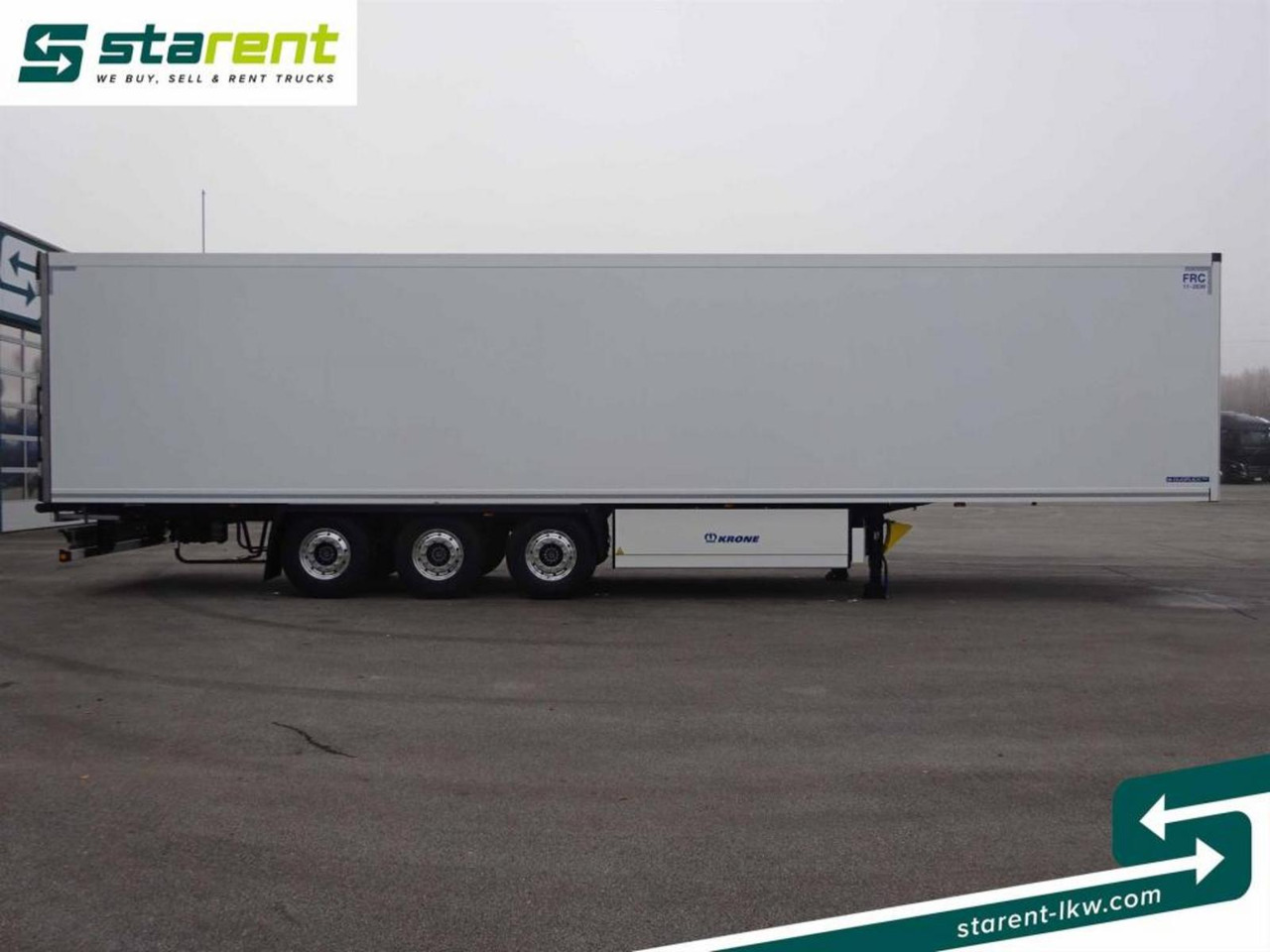 Krone Thermo King SLXi300 Alu Doppel Blumenbereit Lift-A - Refrigerated semi-trailer: picture 4 Krone Thermo King SLXi300 Alu Doppel Blumenbereit Lift-A - Refrigerated semi-trailer: picture 4