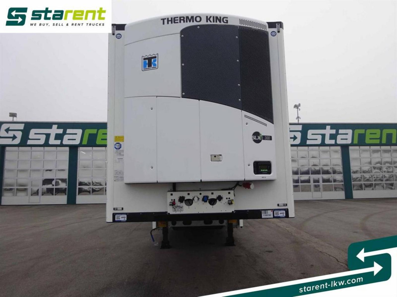 Krone Thermo King SLXi300 Alu Doppel Blumenbereit Lift-A - Refrigerated semi-trailer: picture 2 Krone Thermo King SLXi300 Alu Doppel Blumenbereit Lift-A - Refrigerated semi-trailer: picture 2