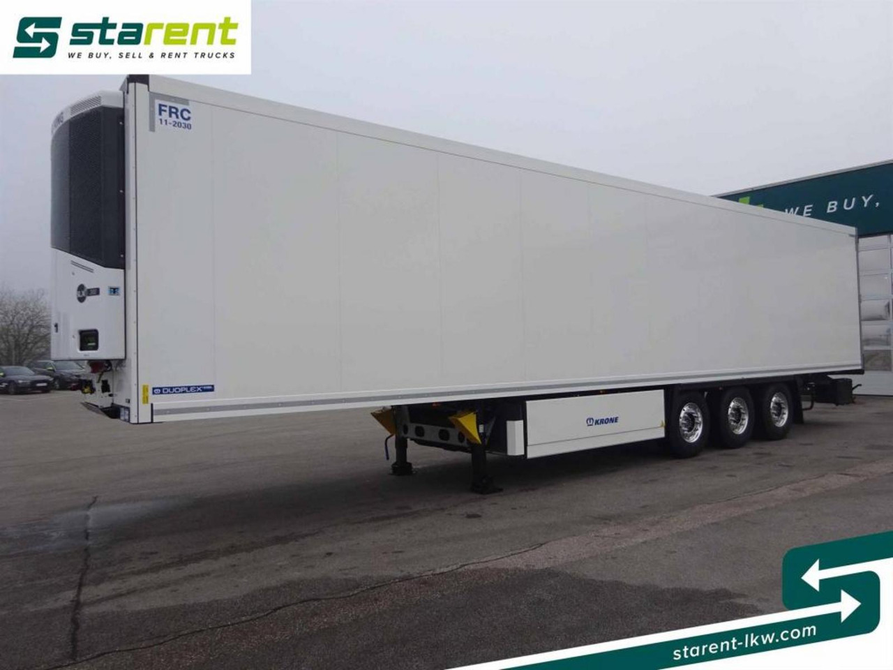 Krone Thermo King SLXi300 Alu Doppel Blumenbereit Lift-A - Refrigerated semi-trailer: picture 1 Krone Thermo King SLXi300 Alu Doppel Blumenbereit Lift-A - Refrigerated semi-trailer: picture 1