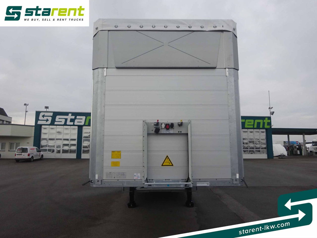 Schmitz Cargobull Tautliner, Bordwand 60cm, Hubdach, Liftachse - Curtainsider semi-trailer: picture 2 Schmitz Cargobull Tautliner, Bordwand 60cm, Hubdach, Liftachse - Curtainsider semi-trailer: picture 2