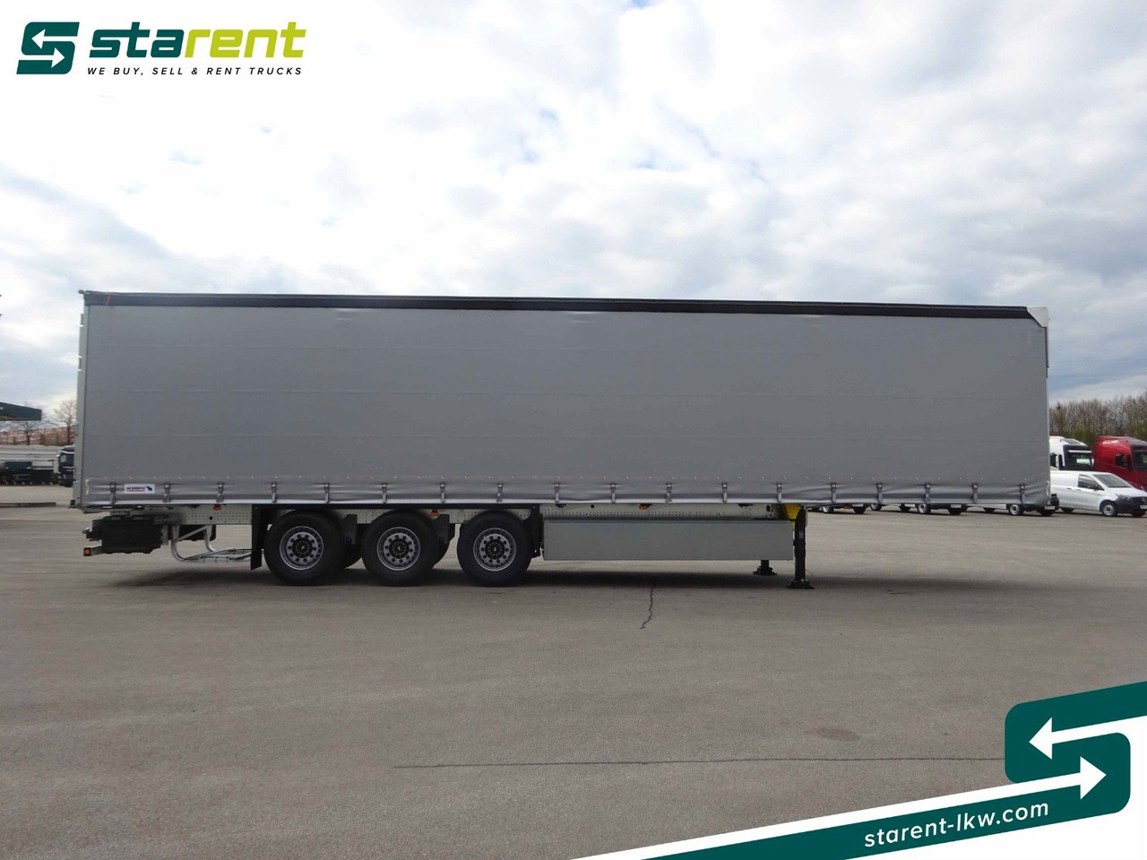 Schmitz Cargobull Tautliner, Hubdach, Liftachse, Palettenkasten,XL - Curtainsider semi-trailer: picture 4 Schmitz Cargobull Tautliner, Hubdach, Liftachse, Palettenkasten,XL - Curtainsider semi-trailer: picture 4