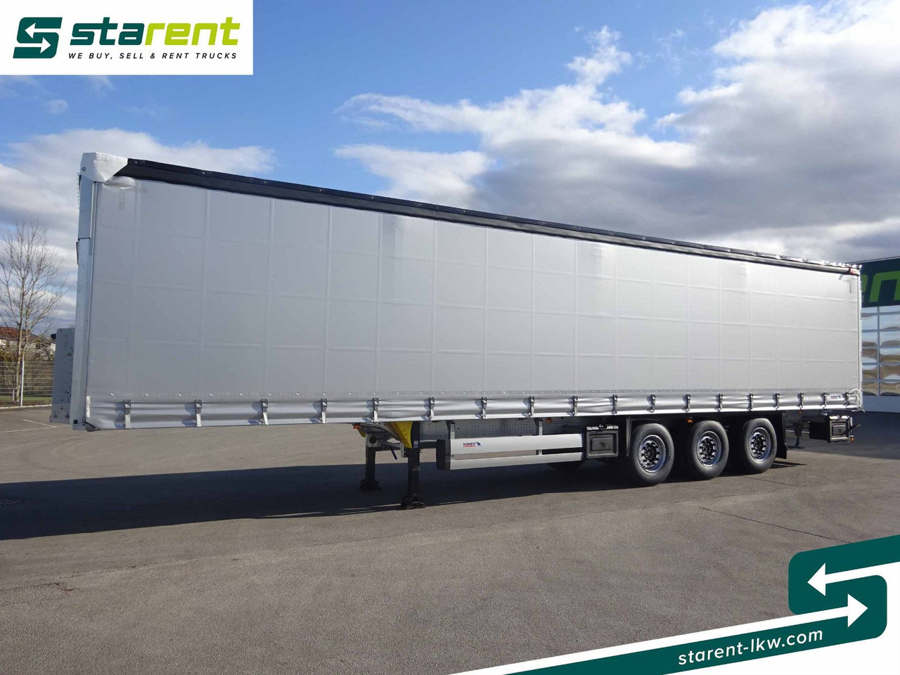 Schmitz Cargobull Tautliner, Hubdach, Liftachse, XL Zertifikat - Curtainsider semi-trailer: picture 1 Schmitz Cargobull Tautliner, Hubdach, Liftachse, XL Zertifikat - Curtainsider semi-trailer: picture 1