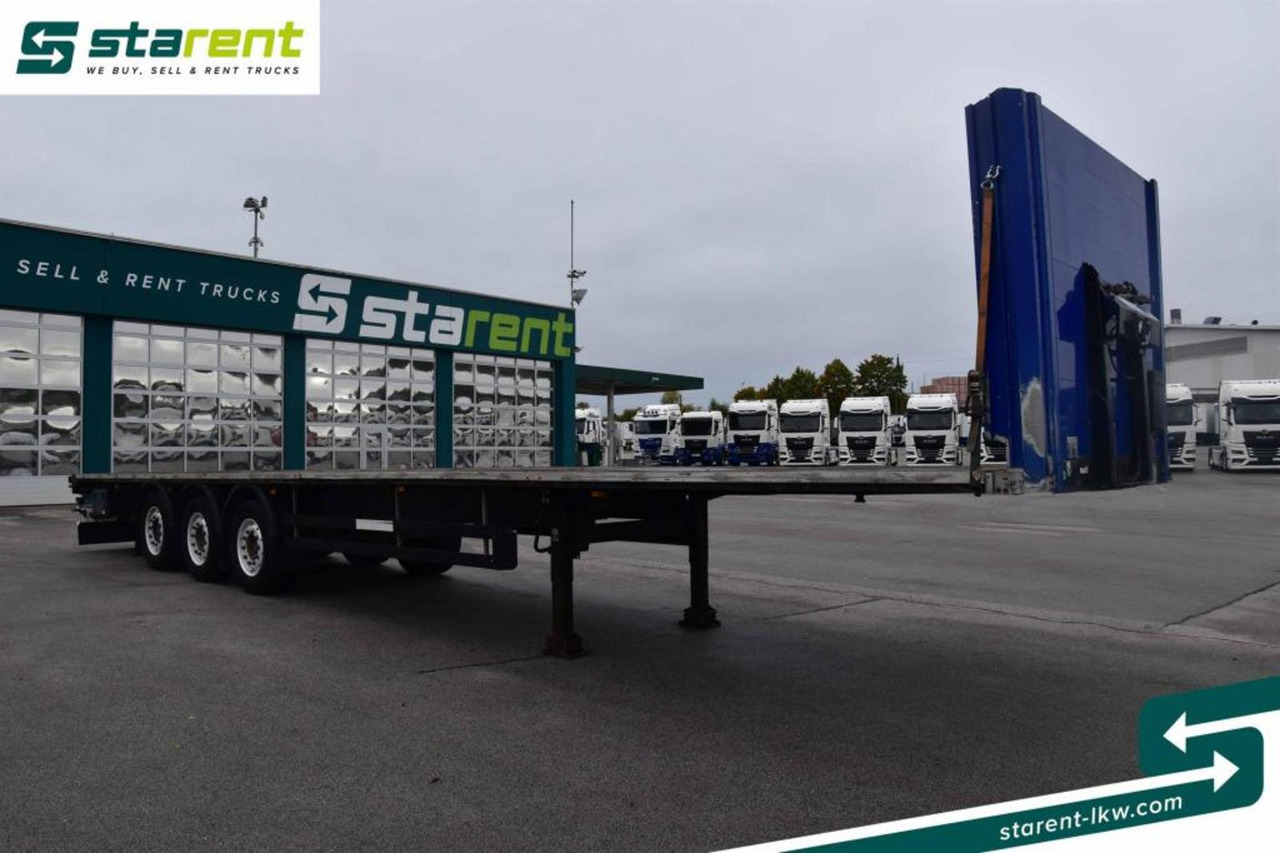 Schwarzmüller Plateuauflieger Coil Alu-Felgen TÜV bis 09/26 - Dropside/ Flatbed semi-trailer: picture 3 Schwarzmüller Plateuauflieger Coil Alu-Felgen TÜV bis 09/26 - Dropside/ Flatbed semi-trailer: picture 3