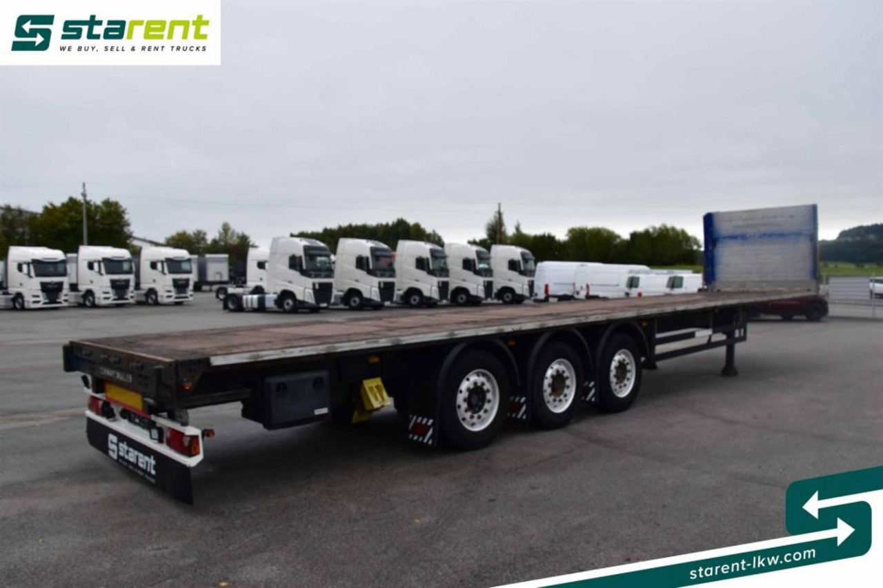 Schwarzmüller Plateuauflieger Coil Alu-Felgen TÜV bis 09/26 - Dropside/ Flatbed semi-trailer: picture 5 Schwarzmüller Plateuauflieger Coil Alu-Felgen TÜV bis 09/26 - Dropside/ Flatbed semi-trailer: picture 5