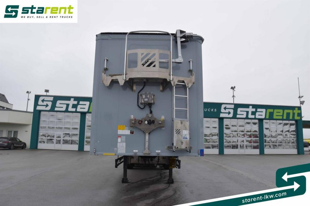 Schwarzmüller Schubbodenauflieger 10mm elektrisches Verdeck 91m³ - Walking floor semi-trailer: picture 2 Schwarzmüller Schubbodenauflieger 10mm elektrisches Verdeck 91m³ - Walking floor semi-trailer: picture 2