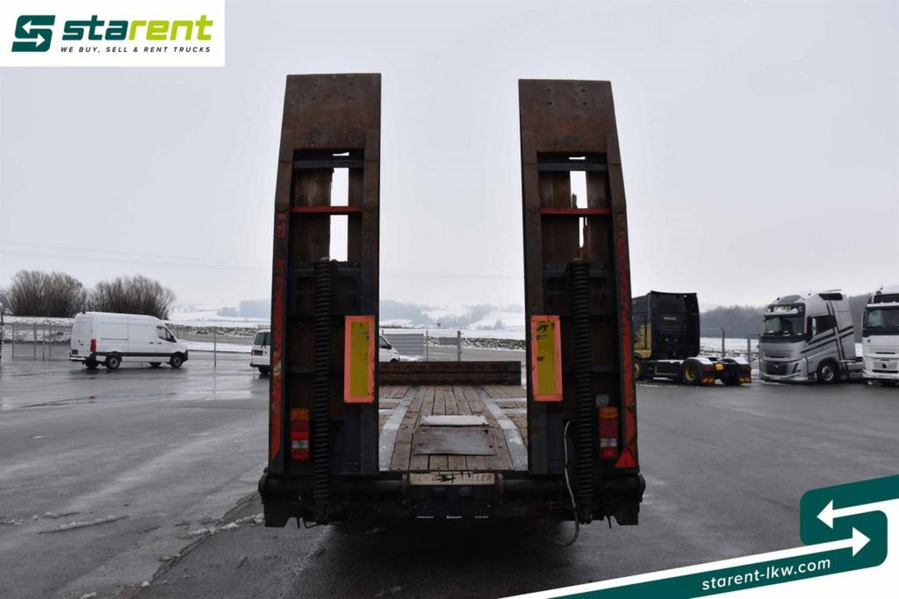Low loader trailer Schwarzmüller Tandemtieflader Rampen SAF Containerverriegelung: picture 6 Low loader trailer Schwarzmüller Tandemtieflader Rampen SAF Containerverriegelung: picture 6