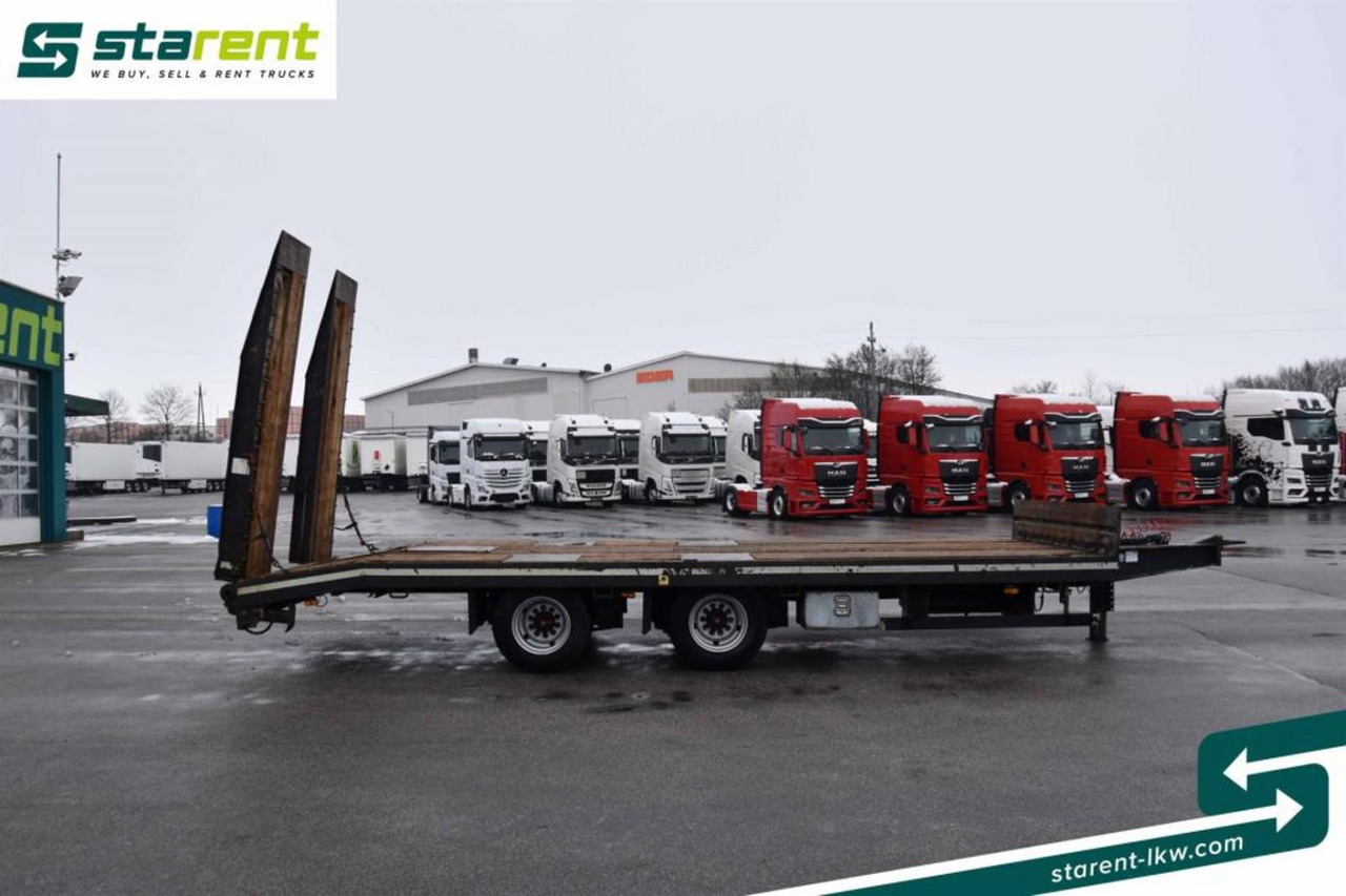 Schwarzmüller Tandemtieflader Rampen SAF Containerverriegelung - Low loader trailer: picture 4 Schwarzmüller Tandemtieflader Rampen SAF Containerverriegelung - Low loader trailer: picture 4