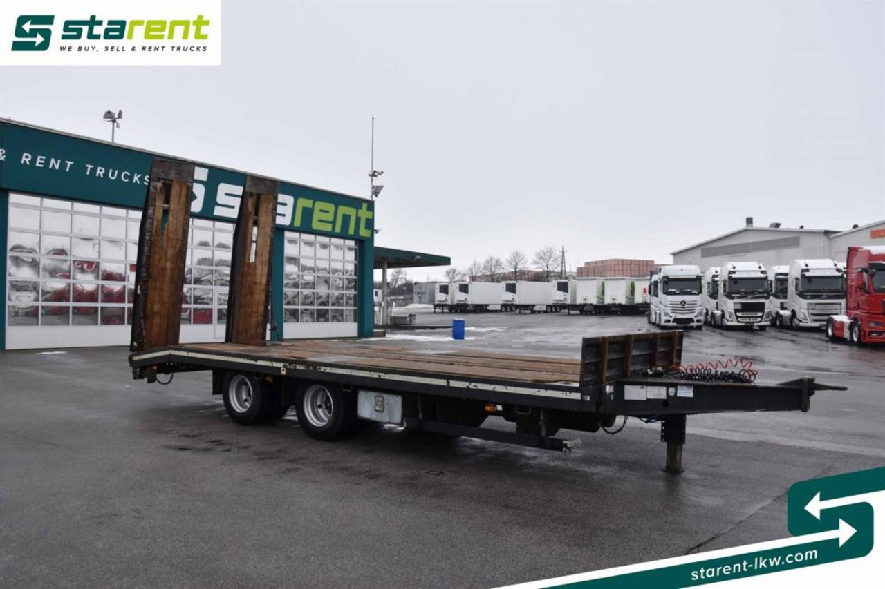 Schwarzmüller Tandemtieflader Rampen SAF Containerverriegelung - Low loader trailer: picture 3 Schwarzmüller Tandemtieflader Rampen SAF Containerverriegelung - Low loader trailer: picture 3