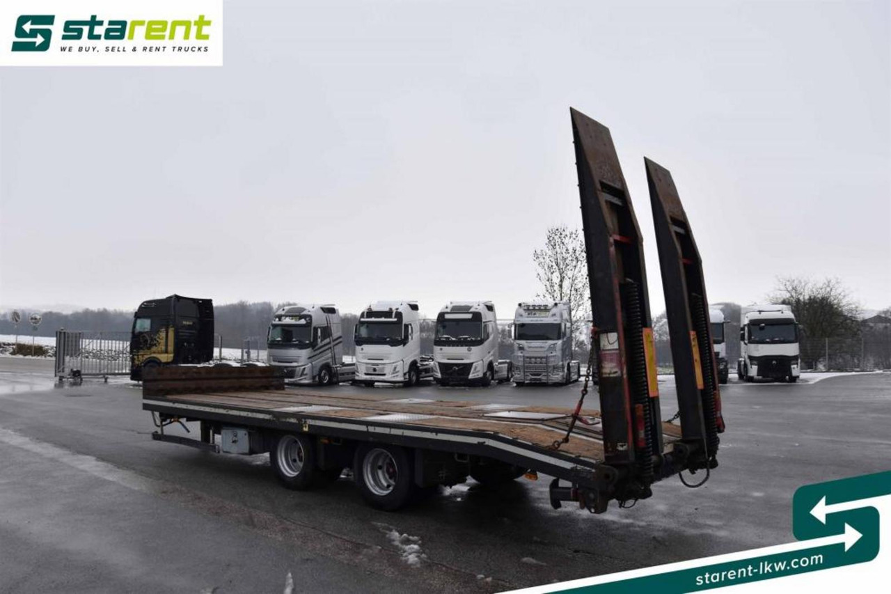Low loader trailer Schwarzmüller Tandemtieflader Rampen SAF Containerverriegelung: picture 7 Low loader trailer Schwarzmüller Tandemtieflader Rampen SAF Containerverriegelung: picture 7