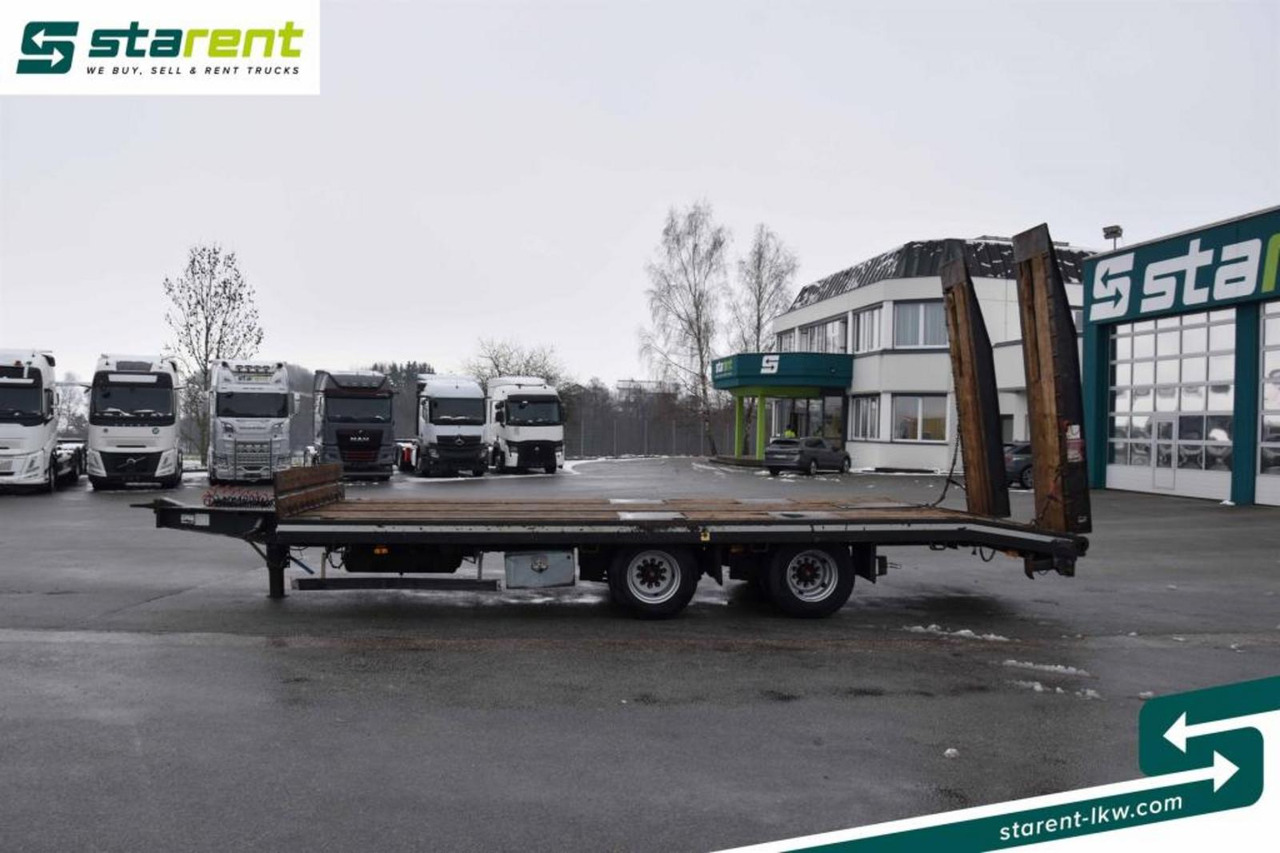 Low loader trailer Schwarzmüller Tandemtieflader Rampen SAF Containerverriegelung: picture 8 Low loader trailer Schwarzmüller Tandemtieflader Rampen SAF Containerverriegelung: picture 8