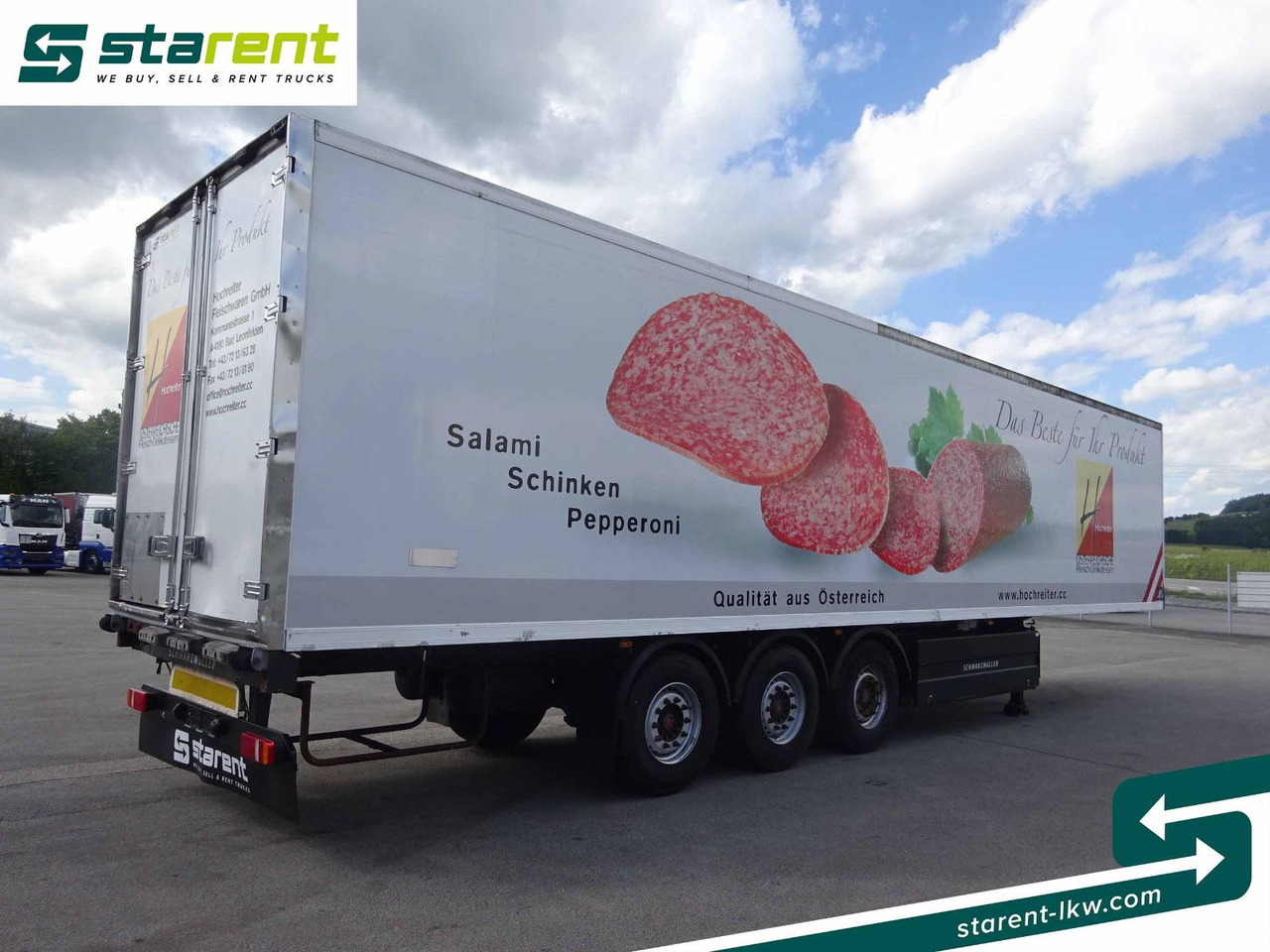 Schwarzmüller Thermotrailer, Thermo King SL400, Liftachse, SAF - Refrigerated semi-trailer: picture 5 Schwarzmüller Thermotrailer, Thermo King SL400, Liftachse, SAF - Refrigerated semi-trailer: picture 5