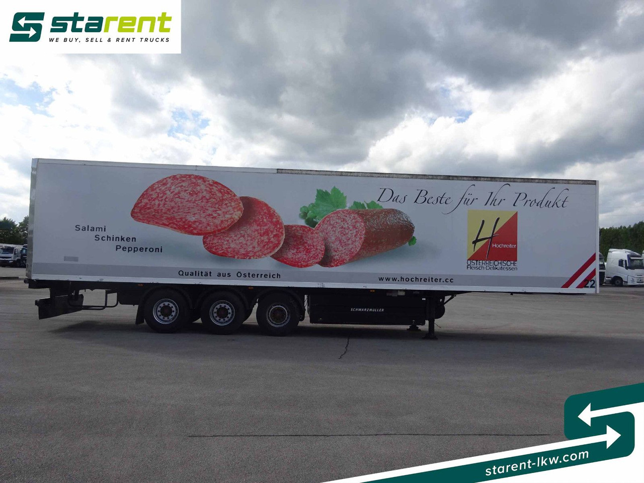 Schwarzmüller Thermotrailer, Thermo King SL400, Liftachse, SAF - Refrigerated semi-trailer: picture 4 Schwarzmüller Thermotrailer, Thermo King SL400, Liftachse, SAF - Refrigerated semi-trailer: picture 4