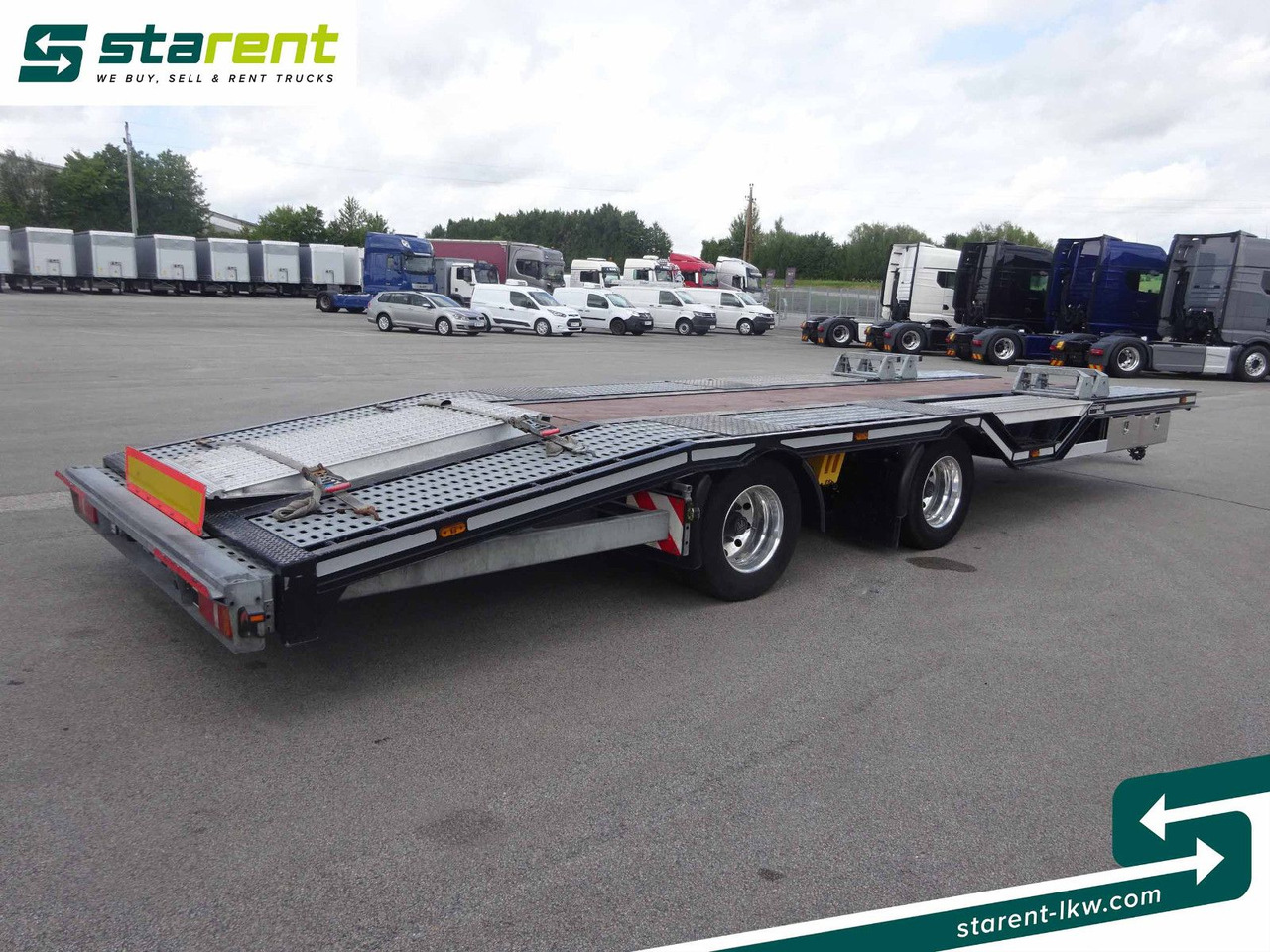 Ziegler Starrdeichselanhänger ZA20, Alufelgen - Autotransporter trailer: picture 5 Ziegler Starrdeichselanhänger ZA20, Alufelgen - Autotransporter trailer: picture 5