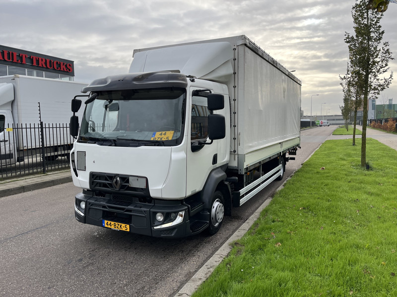 Curtain side truck Renault D 240 4X2, Global cabine, Euro 6, Airco , laadklep 1500 kg: picture 6