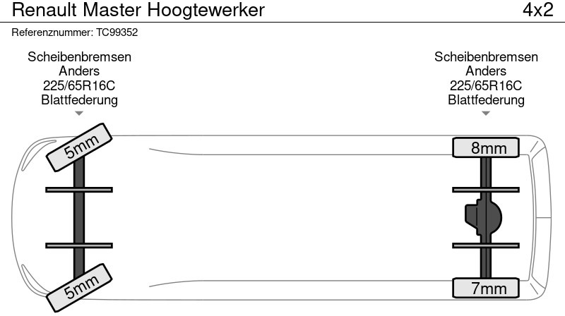 Renault Master Hoogtewerker - Commercial vehicle: picture 4 Renault Master Hoogtewerker - Commercial vehicle: picture 4