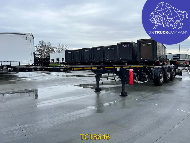 Hoet Trailers + Caisse Libner 2018 - Container transporter/ Swap body semi-trailer: picture 2 Hoet Trailers + Caisse Libner 2018 - Container transporter/ Swap body semi-trailer: picture 2