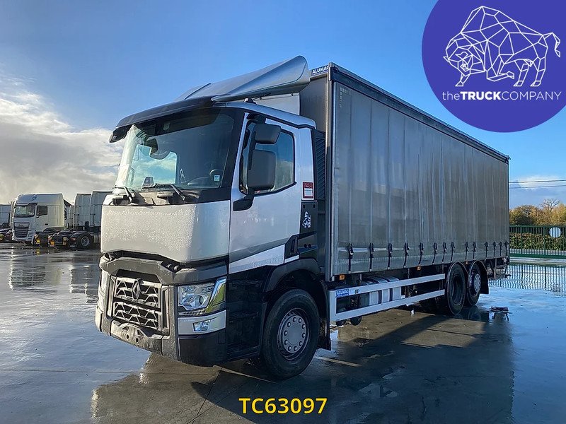 Renault T 380 - Curtain side truck: picture 1 Renault T 380 - Curtain side truck: picture 1