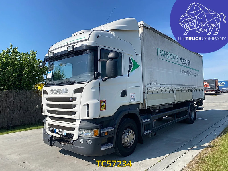 Curtain side truck Scania R 360: picture 1