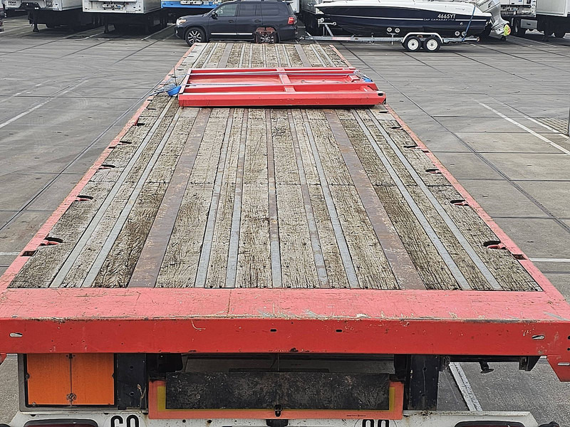 Dropside/ Flatbed semi-trailer Fruehauf TF34C13RAA plateau: picture 6