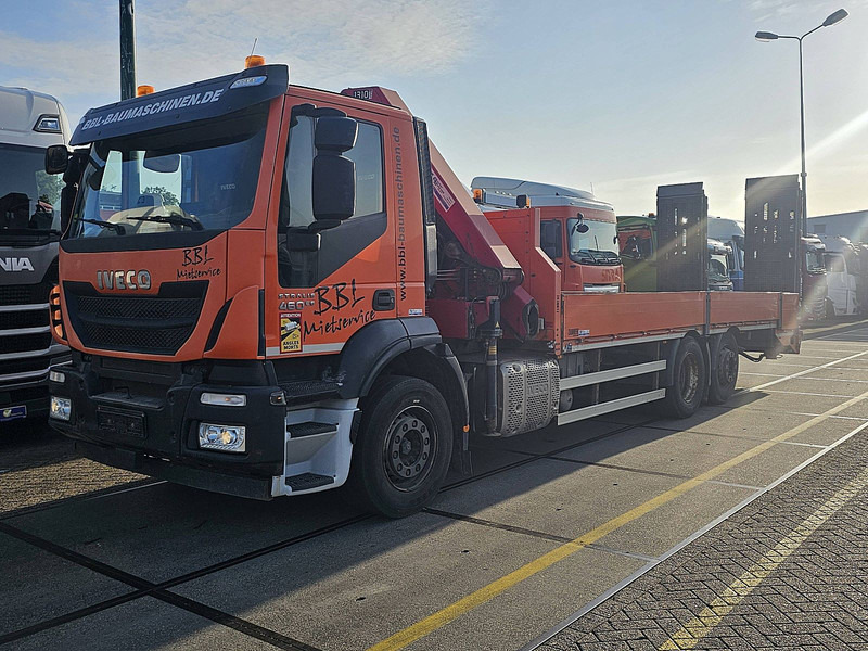 Iveco AD260S46 STRALIS MACHNINE TR. + CRANE - Car transporter truck, Crane truck: picture 1 Iveco AD260S46 STRALIS MACHNINE TR. + CRANE - Car transporter truck, Crane truck: picture 1
