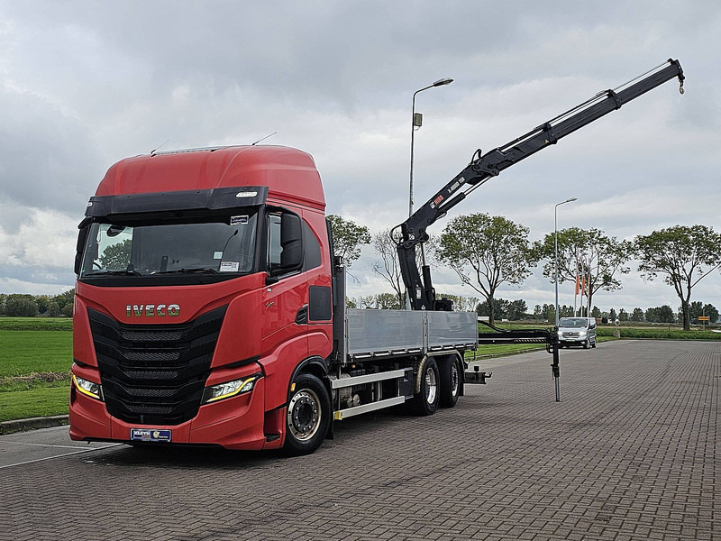 Iveco S-WAY AS260S46 6X2-4 HIAB 155-E2 - Dropside/ Flatbed truck, Crane truck: picture 2 Iveco S-WAY AS260S46 6X2-4 HIAB 155-E2 - Dropside/ Flatbed truck, Crane truck: picture 2