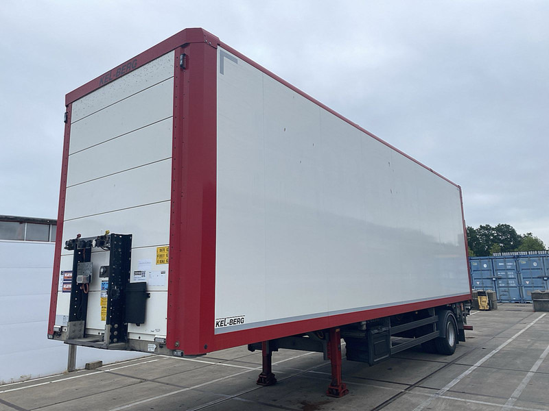 Kelberg 1 AXLE CITY TRIDEC STEERING LBW - Closed box semi-trailer: picture 1 Kelberg 1 AXLE CITY TRIDEC STEERING LBW - Closed box semi-trailer: picture 1