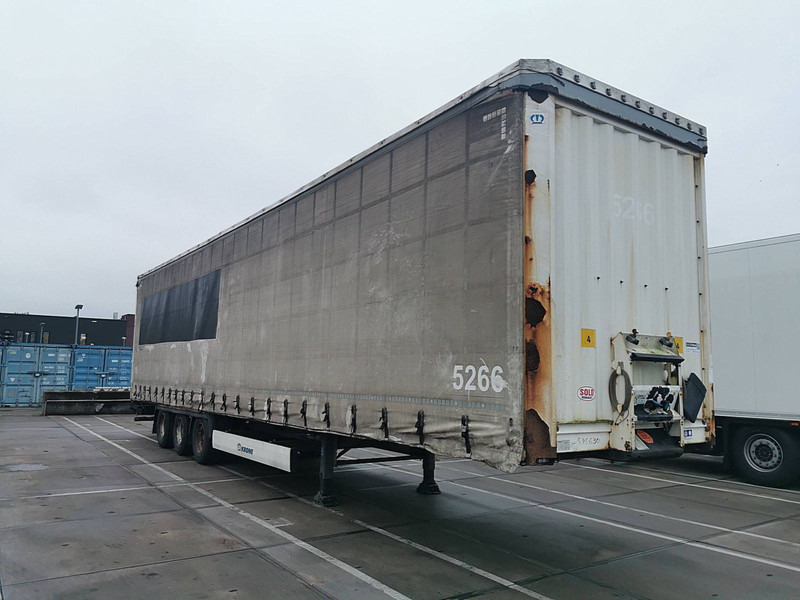 Krone SD HUBDACH MEGA EDSCHA BPW - Curtainsider semi-trailer: picture 3 Krone SD HUBDACH MEGA EDSCHA BPW - Curtainsider semi-trailer: picture 3