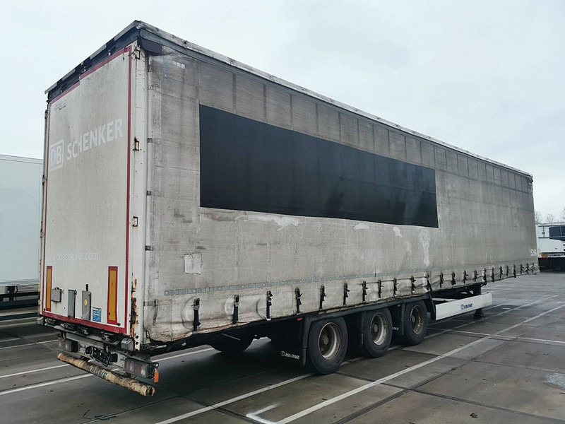 Krone SD HUBDACH MEGA EDSCHA BPW - Curtainsider semi-trailer: picture 2 Krone SD HUBDACH MEGA EDSCHA BPW - Curtainsider semi-trailer: picture 2